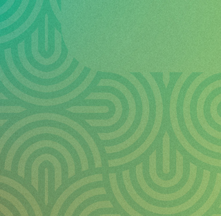 Green yellow and blue swirling patterns
