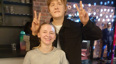 Student with Lewis Capaldi