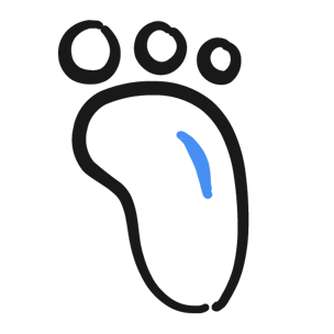 icon of foot